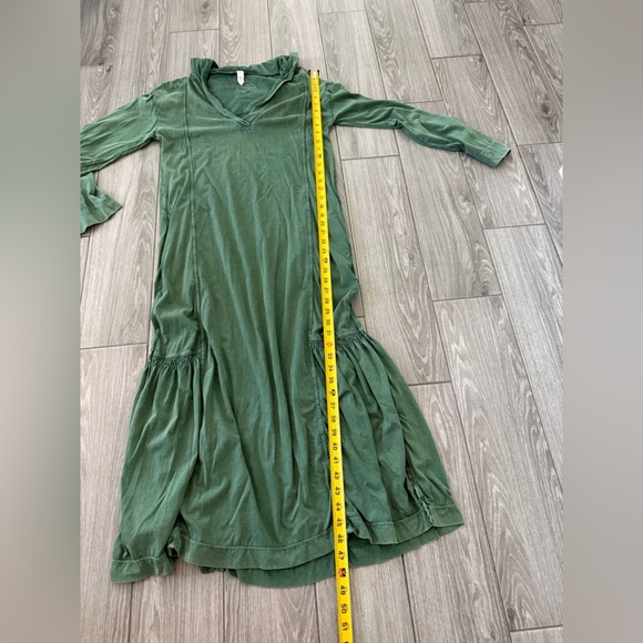 Daily Practice by Anthropologie|Long sleeve hooded midi dress in cotton/modal• - Picture 14 of 16